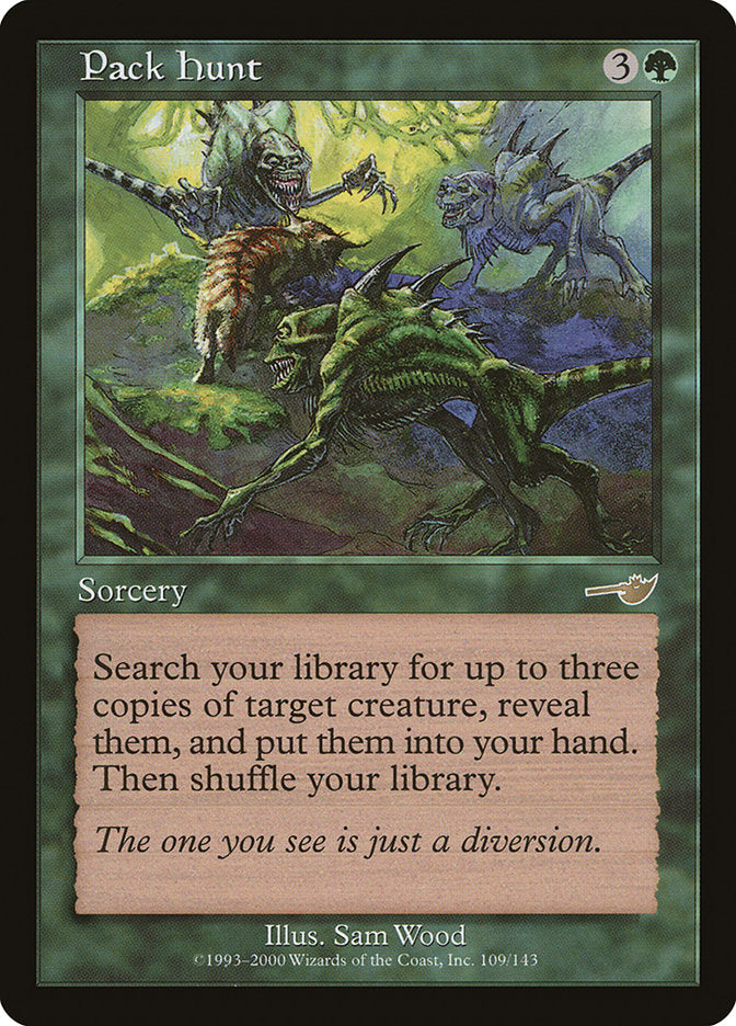 Pack Hunt 109/143 (Nemesis)  - Foil | Good Games Morley
