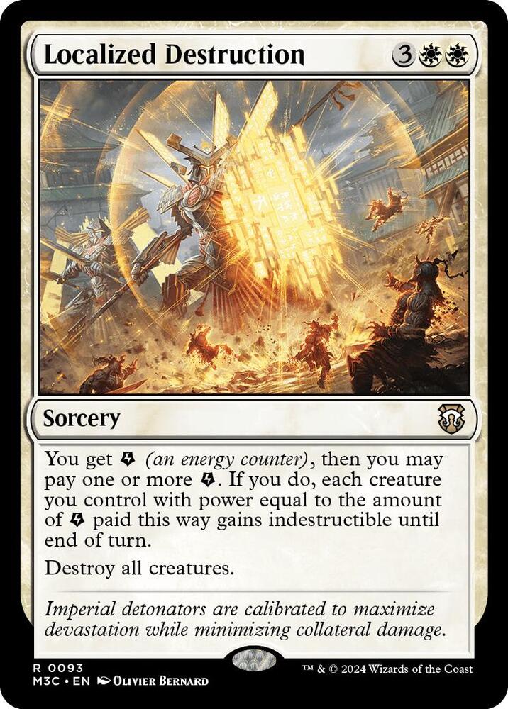 Localized Destruction 93/411 (Commander: Modern Horizons 3)  | Good Games Morley