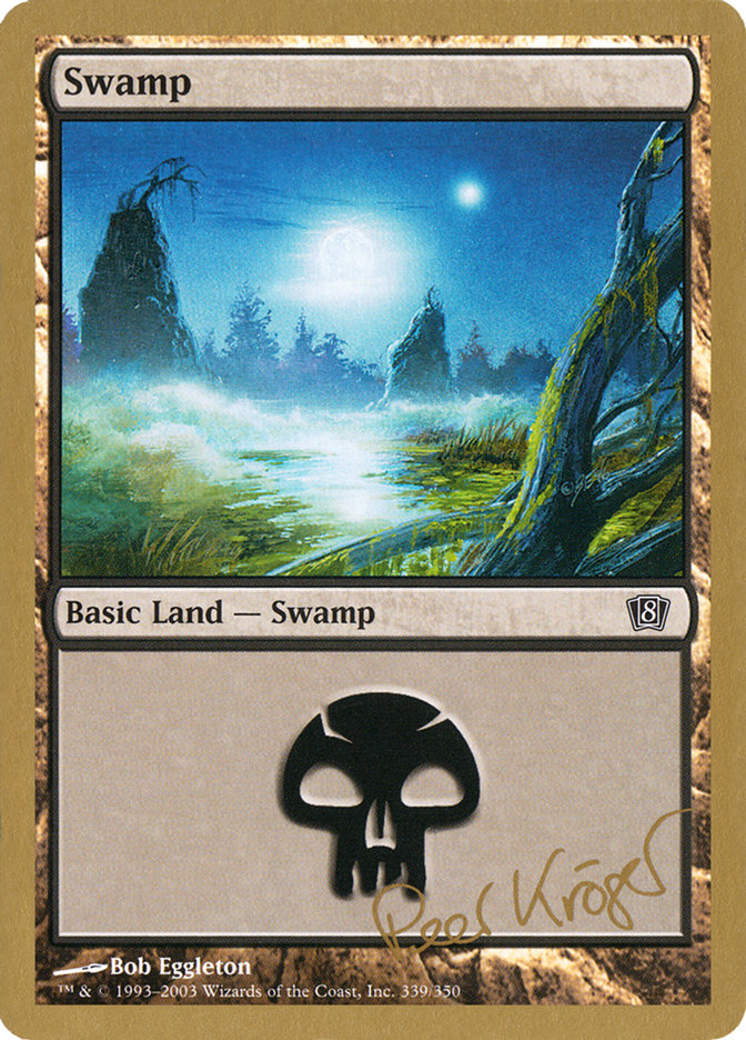 Swamp (pk339) (Peer Kroger) [World Championship Decks 2003] | Good Games Morley