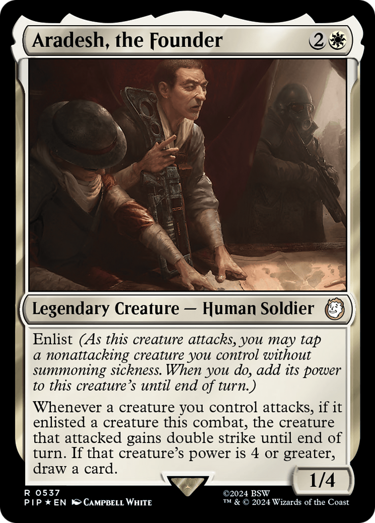 Aradesh, the Founder (Surge Foil) [Fallout] | Good Games Morley