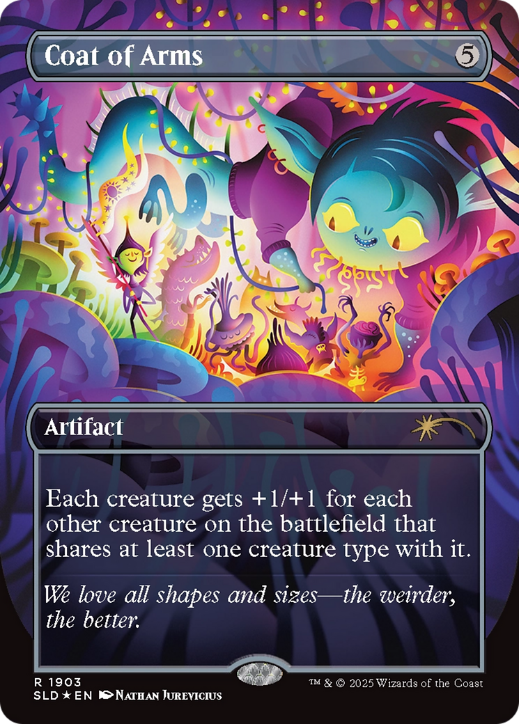Coat of Arms (Double Rainbow Foil) [Secret Lair Drop Series] | Good Games Morley