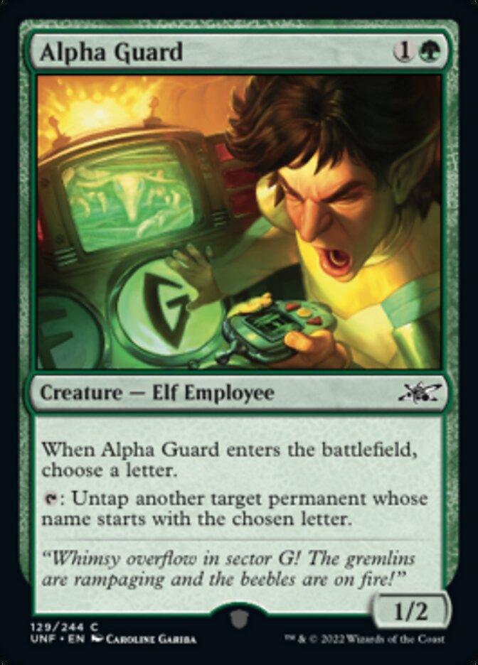 Alpha Guard [Unfinity] | Good Games Morley
