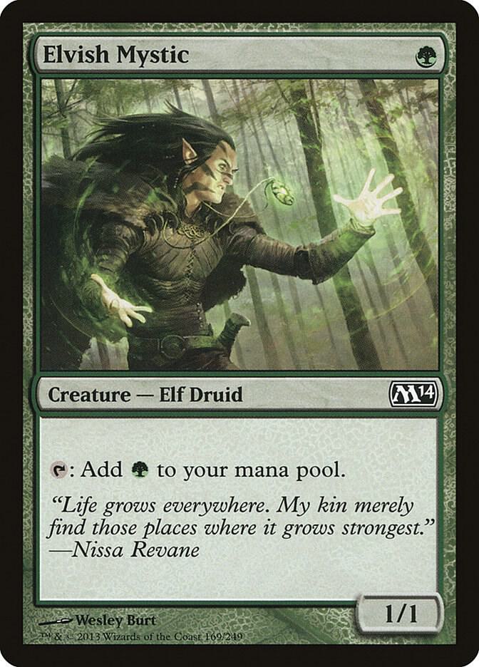 Elvish Mystic 169 (Magic 2014 (M14))  | Good Games Morley