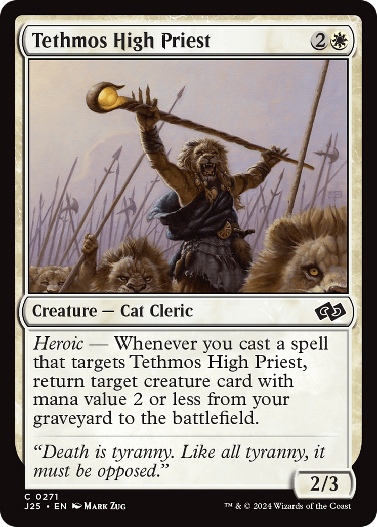 Tethmos High Priest [Foundations Jumpstart] | Good Games Morley