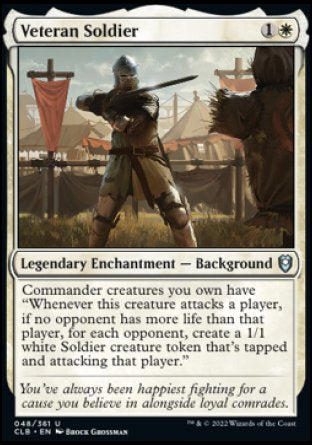 Veteran Soldier [Commander Legends: Battle for Baldur's Gate] | Good Games Morley