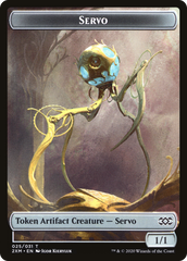 Human Soldier // Servo Double-Sided Token [Double Masters Tokens] | Good Games Morley