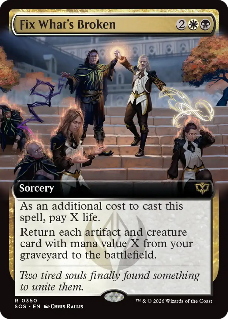 Fix What's Broken (Extended Art) [Secrets of Strixhaven] | Good Games Morley