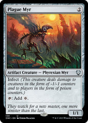 Plague Myr [Phyrexia: All Will Be One Commander] | Good Games Morley