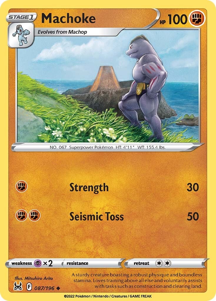 Machoke (087/196) [Sword & Shield: Lost Origin] | Good Games Morley
