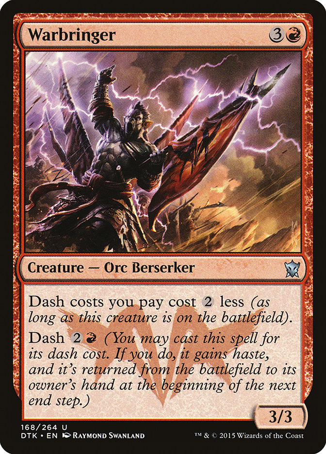 Warbringer 168/264 (Dragons of Tarkir)  - Foil | Good Games Morley