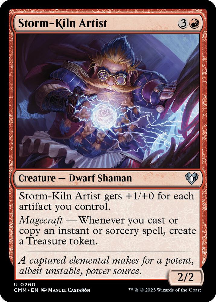 Storm Kiln Artist 260 (Commander Masters)  | Good Games Morley