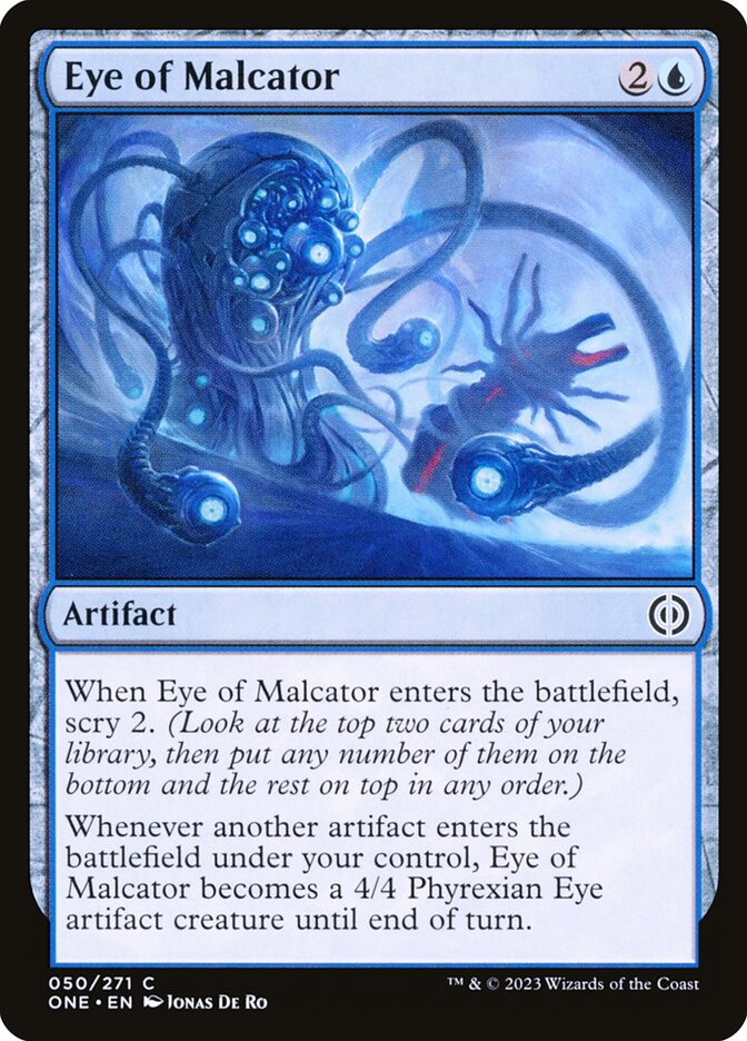 Eye of Malcator 50/271 (Phyrexia: All Will Be One)  | Good Games Morley