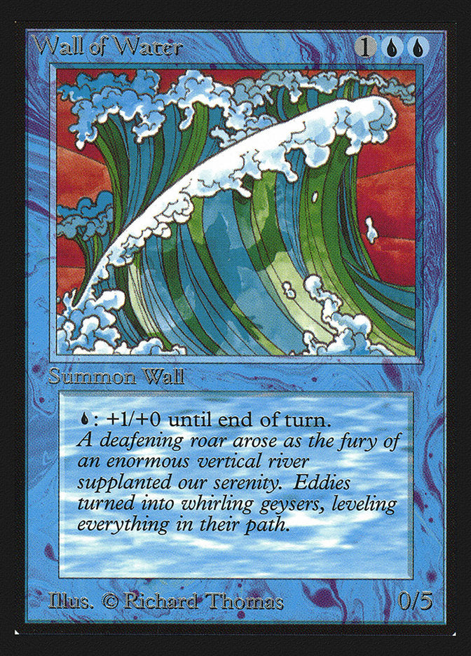 Wall of Water [International Collectors' Edition] | Good Games Morley