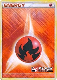 Fire Energy (2010 Play Pokemon Promo) [League & Championship Cards] | Good Games Morley