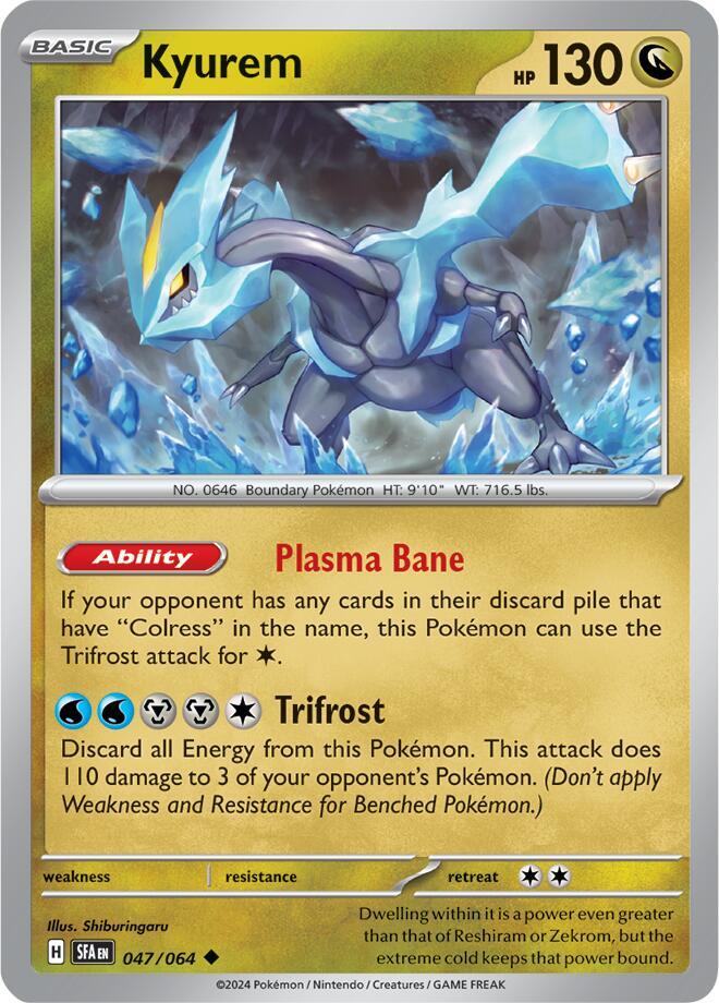Kyurem 047/064 (SV: Shrouded Fable)  | Good Games Morley