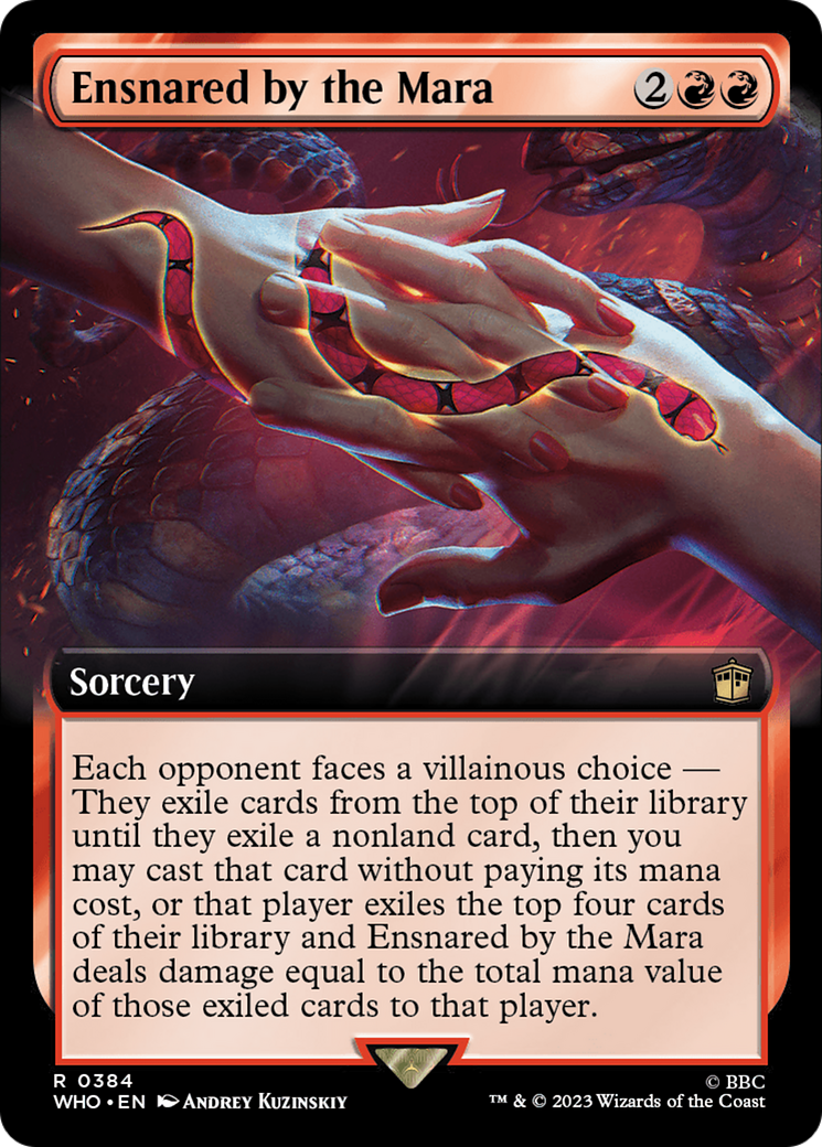 Ensnared by the Mara (Extended Art) [Doctor Who] | Good Games Morley