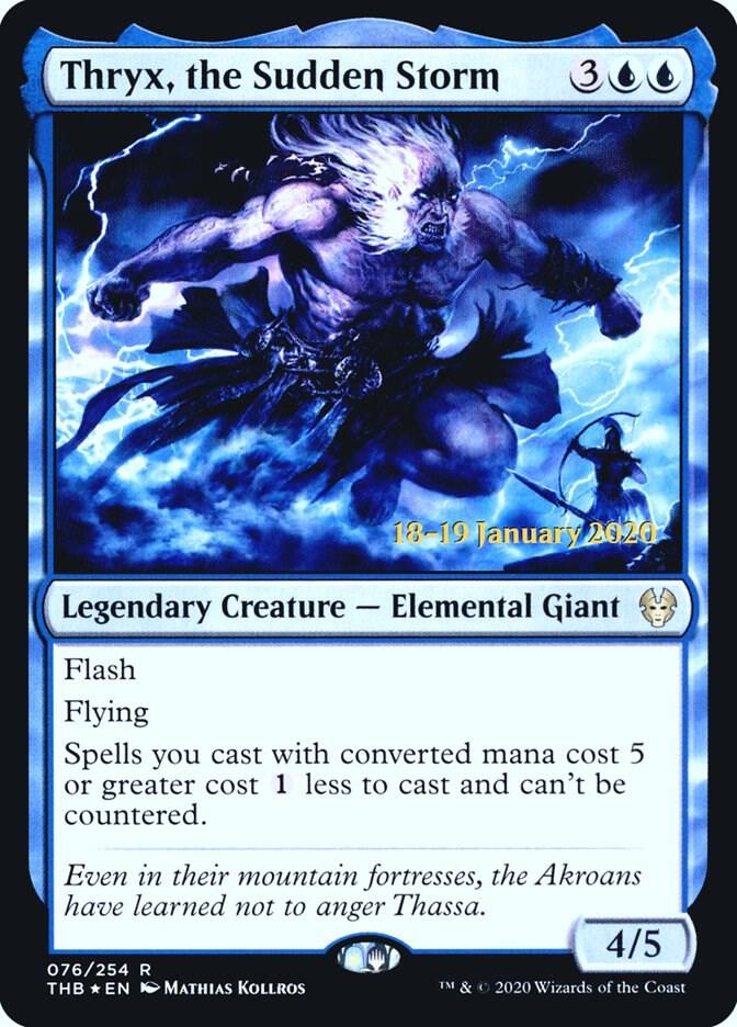 Thryx the Sudden Storm 76s/137 (Prerelease Cards)  - Foil | Good Games Morley