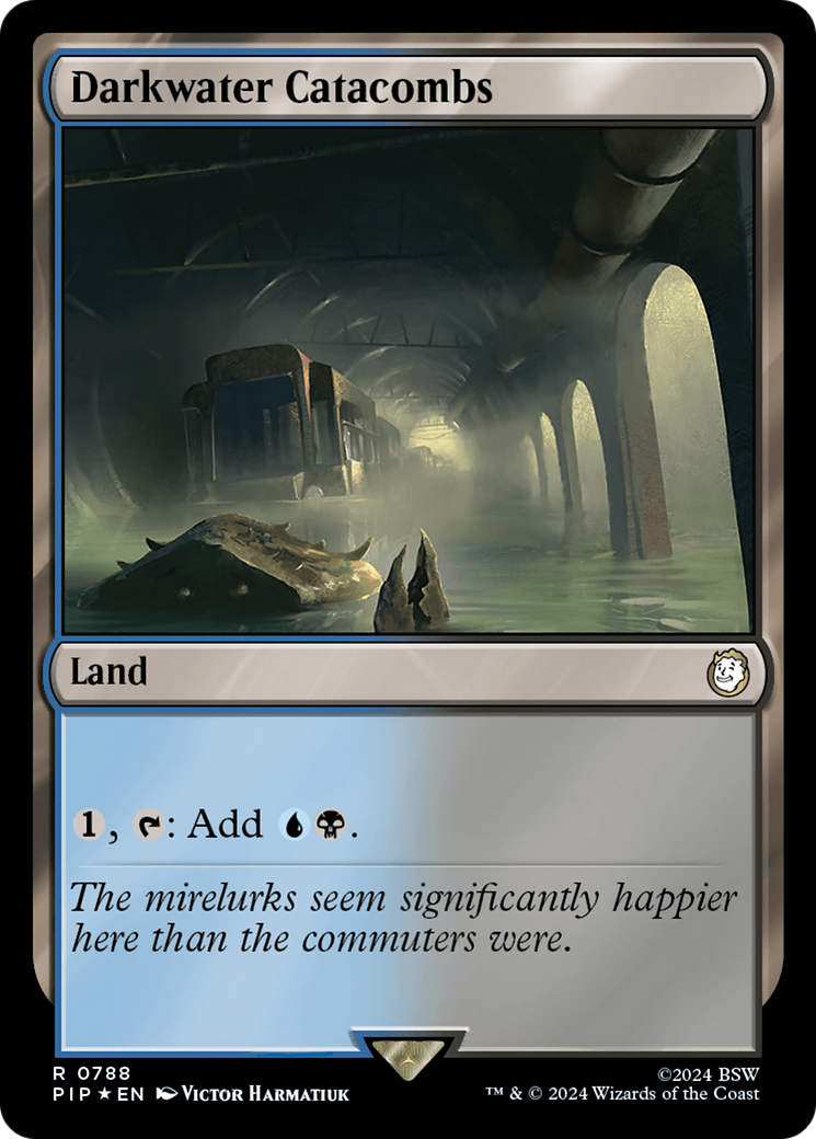 Darkwater Catacombs (Surge Foil) [Fallout] | Good Games Morley