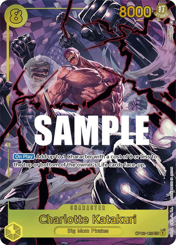 Charlotte Katakuri OP03-123 (Pillars of Strength)  - Alternate Art Foil | Good Games Morley