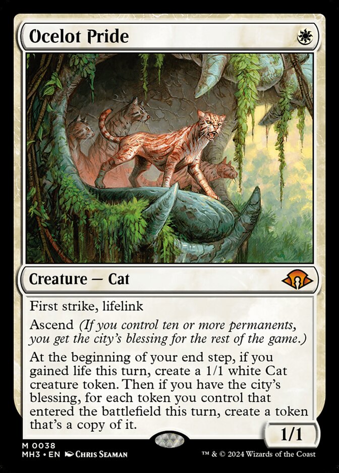 Ocelot Pride 38/319 (Modern Horizons 3)  | Good Games Morley
