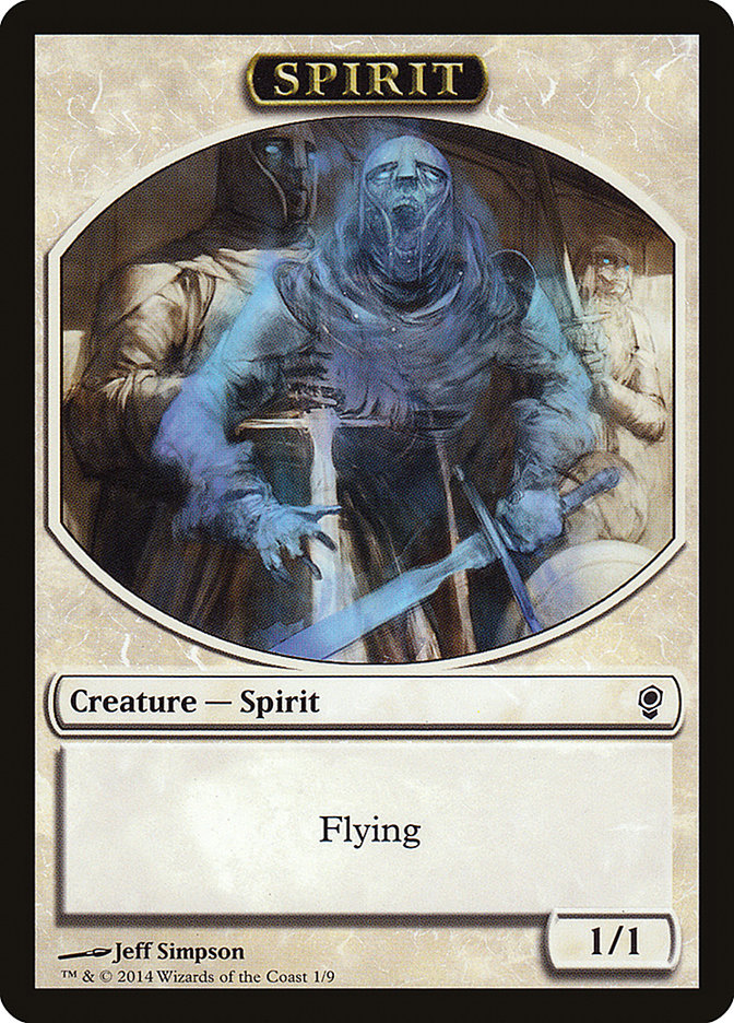 Spirit Token [Conspiracy Tokens] | Good Games Morley