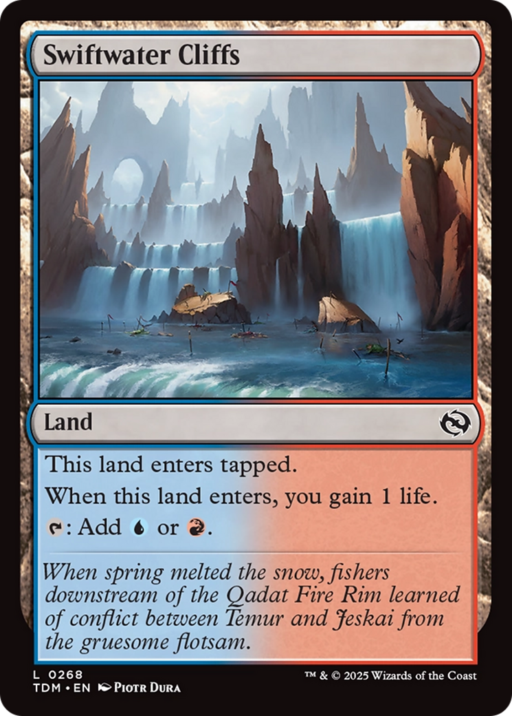 Swiftwater Cliffs [Tarkir: Dragonstorm] | Good Games Morley