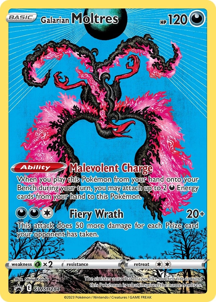 Galarian Moltres (SWSH284) [Sword & Shield: Black Star Promos] | Good Games Morley