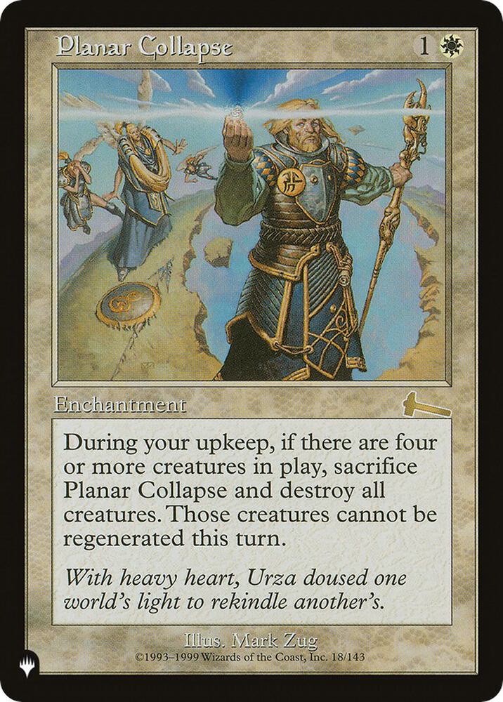 Planar Collapse ULG-18/5075 (The List Reprints)  | Good Games Morley