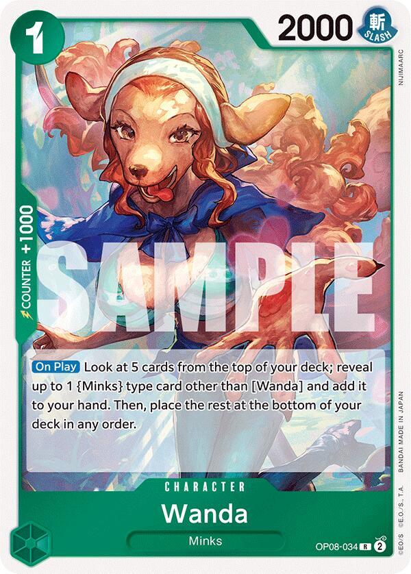 Wanda OP08-034 (Two Legends)  - Foil | Good Games Morley