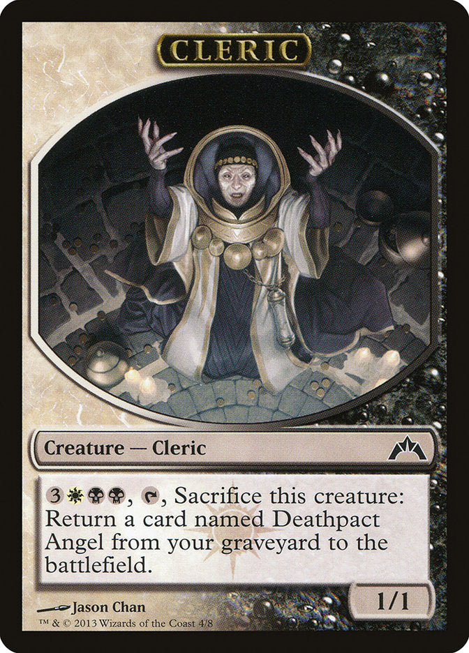 Cleric Token [Gatecrash Tokens] | Good Games Morley