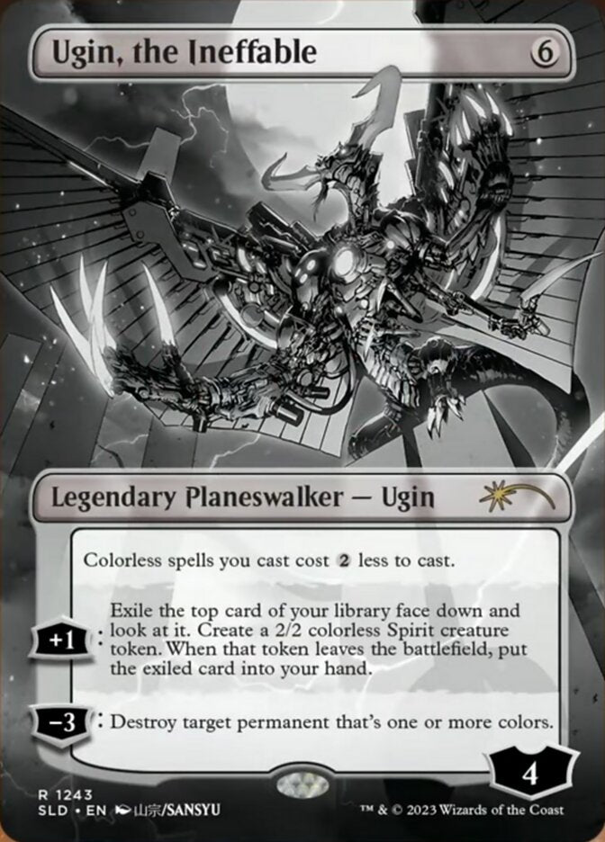 Ugin, the Ineffable (Borderless) [Secret Lair Drop Series] | Good Games Morley