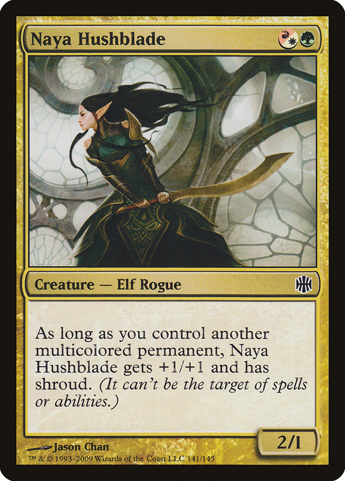 Naya Hushblade 141/145 (Alara Reborn)  - Foil | Good Games Morley