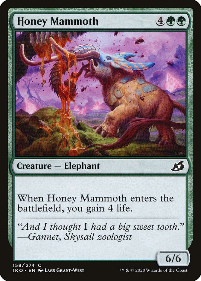 Honey Mammoth [Ikoria: Lair of Behemoths] | Good Games Morley