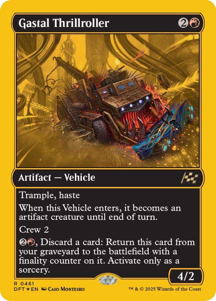 Gastal Thrillroller 461/291 (Aetherdrift)  - First-Place Foil | Good Games Morley