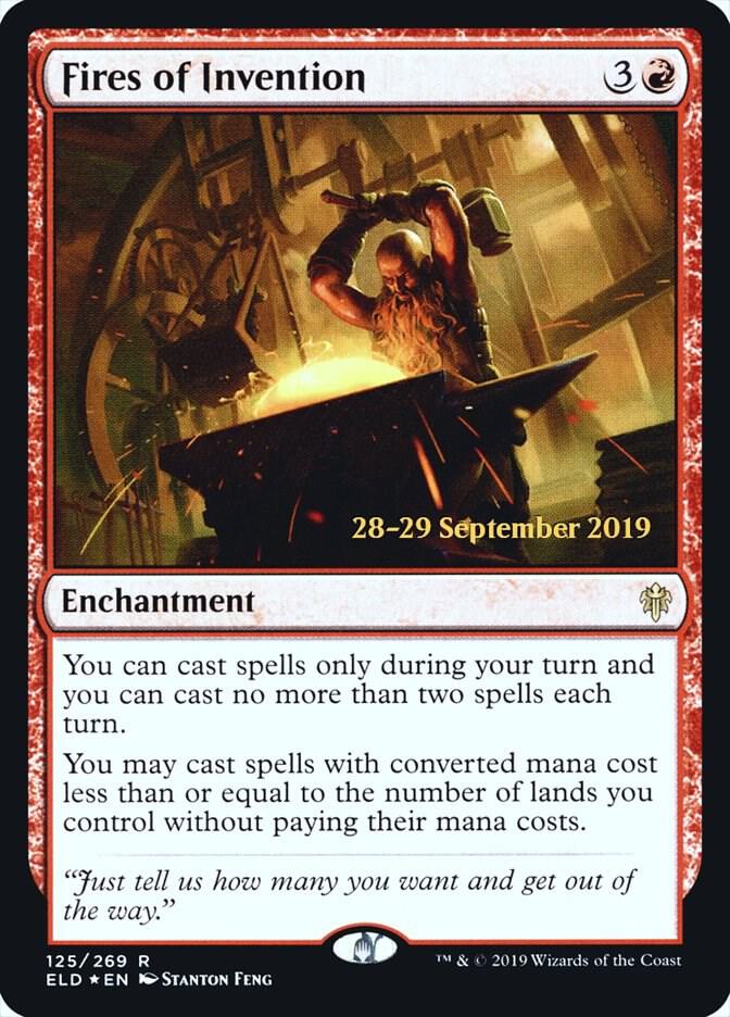 Fires of Invention 125s/152 (Prerelease Cards)  - Foil | Good Games Morley