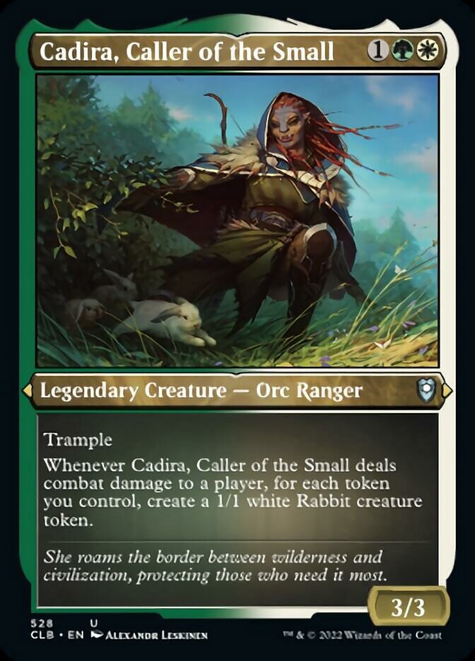 Cadira, Caller of the Small (Foil Etched) [Commander Legends: Battle for Baldur's Gate] | Good Games Morley