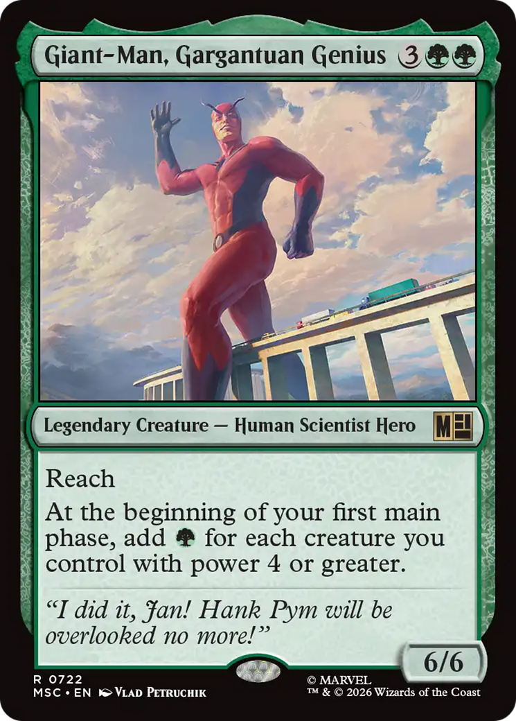 Giant-Man, Gargantuan Genius [Marvel Super Heroes Commander] | Good Games Morley