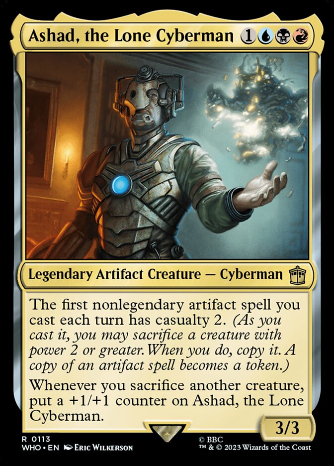 Ashad, the Lone Cyberman 113/331 (Universes Beyond: Doctor Who)  | Good Games Morley