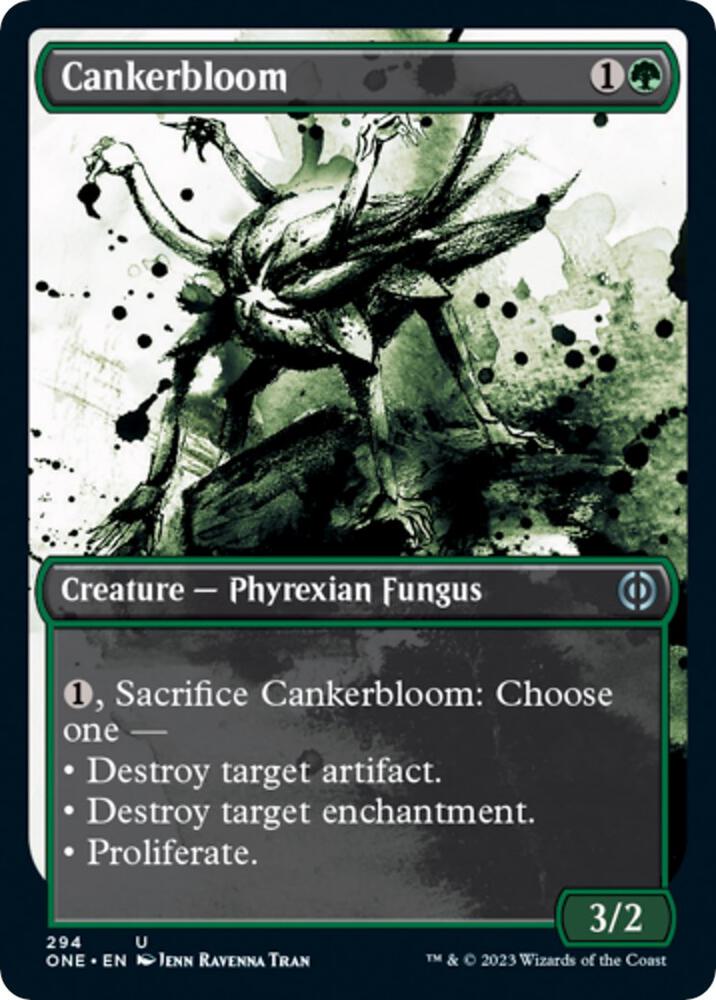 Cankerbloom Showcase 294 (Phyrexia: All Will Be One)  - Showcase Foil | Good Games Morley