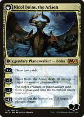 Nicol Bolas, the Ravager // Nicol Bolas, the Arisen [Core Set 2019 Prerelease Promos] | Good Games Morley