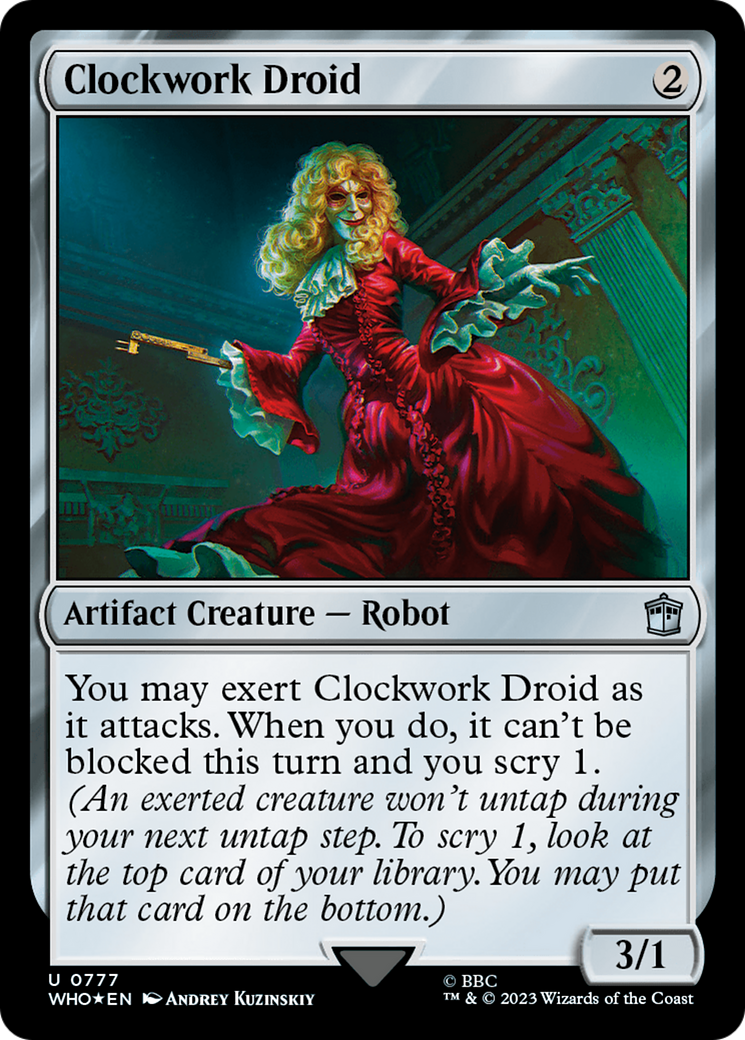 Clockwork Droid (Surge Foil) [Doctor Who] | Good Games Morley