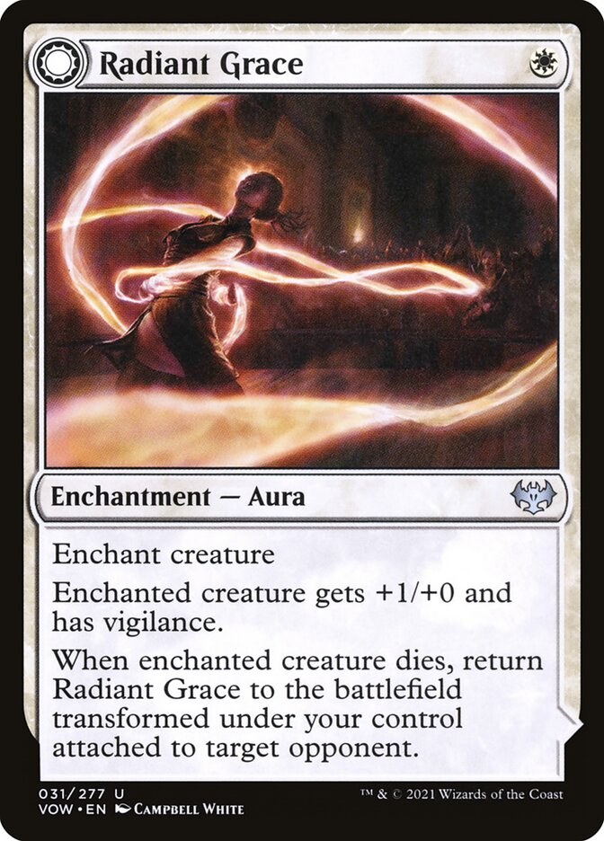 Radiant Grace // Radiant Restraints 31/277 (Innistrad: Crimson Vow)  | Good Games Morley