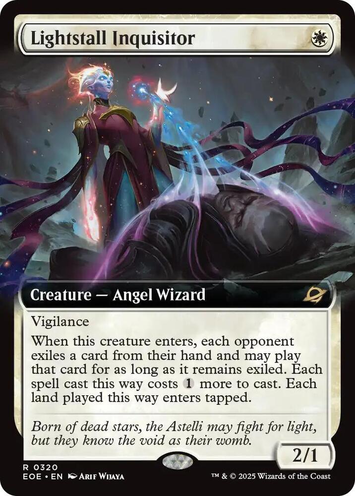 Lightstall Inquisitor  320/276 (Edge of Eternities)  - Extended Art Foil | Good Games Morley