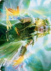 Revitalize Art Card (Gold-Stamped Signature) [Kaldheim Art Series] | Good Games Morley