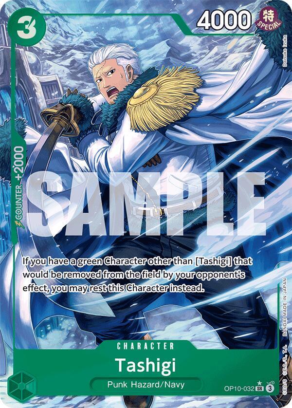 Tashigi OP10-032 (Royal Blood)  - Alternate Art Foil | Good Games Morley