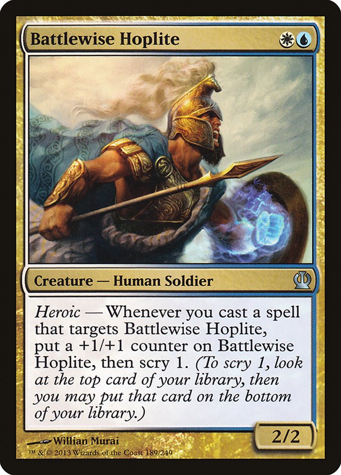 Battlewise Hoplite 189/249 (Theros)  | Good Games Morley
