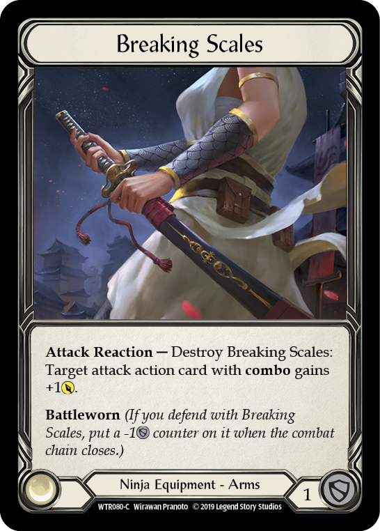 Breaking Scales [WTR080-C] (Welcome to Rathe)  Alpha Print Cold Foil | Good Games Morley