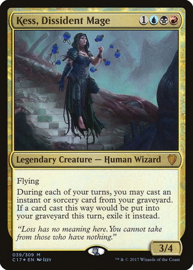 Kess, Dissident Mage 39/309 (Commander 2017)  - Foil | Good Games Morley