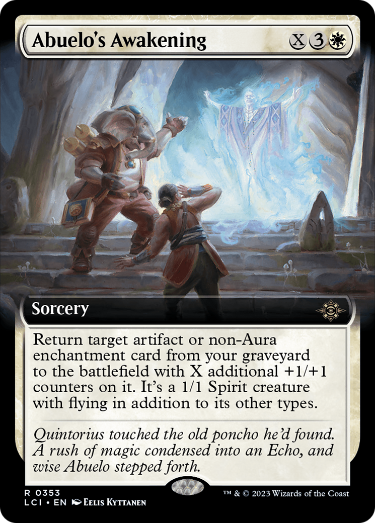 Abuelo's Awakening (Extended Art) [The Lost Caverns of Ixalan] | Good Games Morley