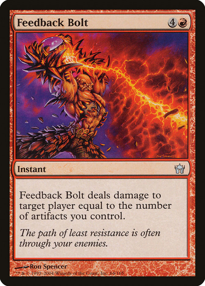 Feedback Bolt 64/165 (Fifth Dawn)  | Good Games Morley